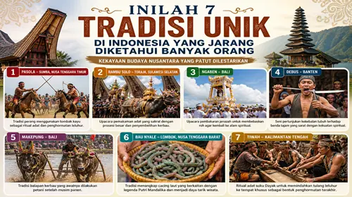 Inilah 7 Tradisi Unik Di Indonesia Yang Jarang Diketahui Banyak Orang